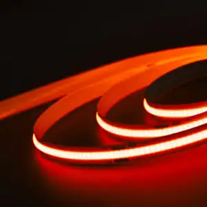cob led strip red color