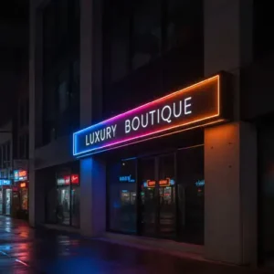 commercial signage RGB LED Strip