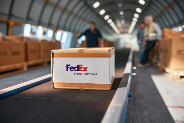 Logistics and shipping warehouse