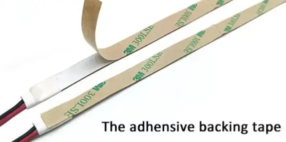 cob led strip adhensive backing tape