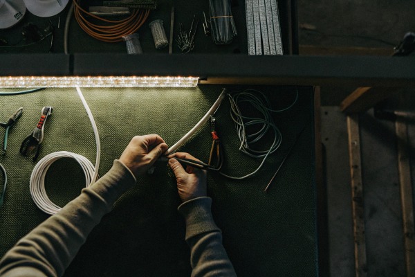 cob led strip testing