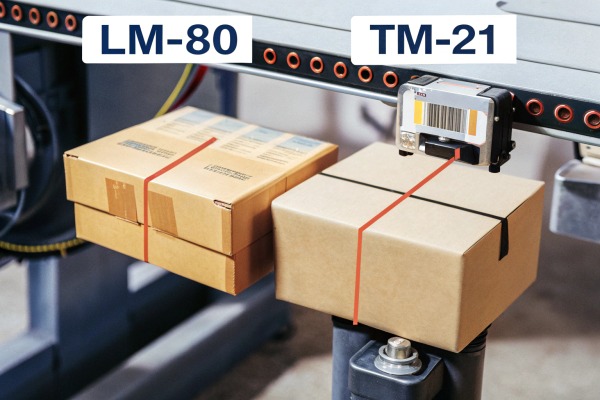 LM-80 and TM-21 report analysis