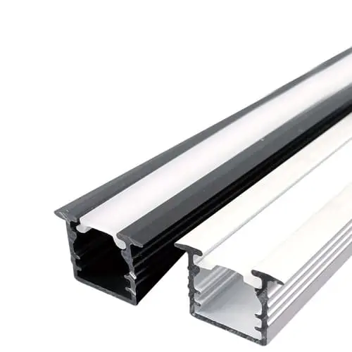 Aluminum heat sink profile for high-voltage LED strip