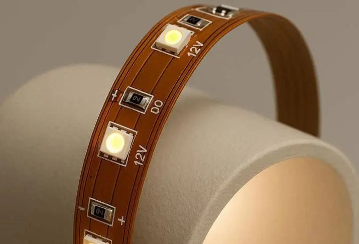 Custom private-label LED strip with FPC flexible board and branded packaging