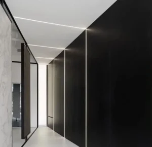 Instalação de tira de LED rígida P114