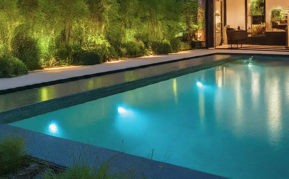 Luces LED de tira sumergibles para iluminación de paisajes en piscinas y fuentes