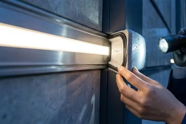 outdoor LED strip IP rating inspection checklist