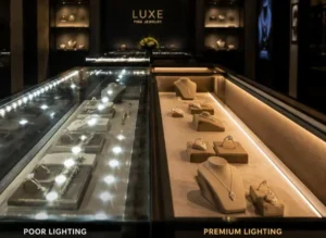 cob led strip for window display