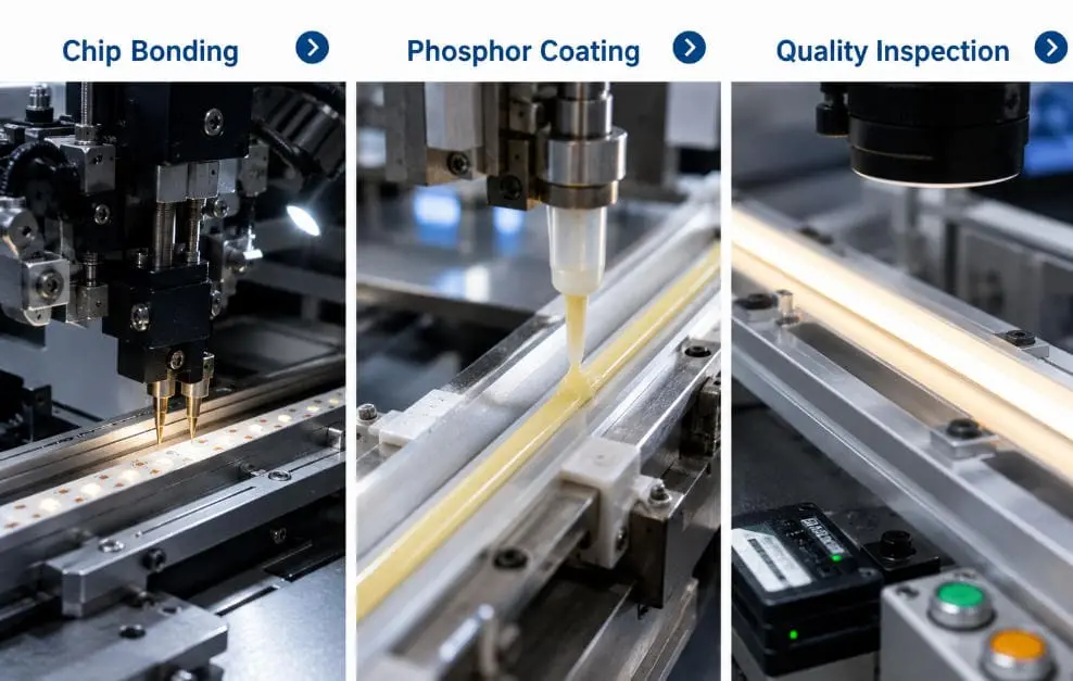verifying supplier LED strip lm/W claims before bulk order